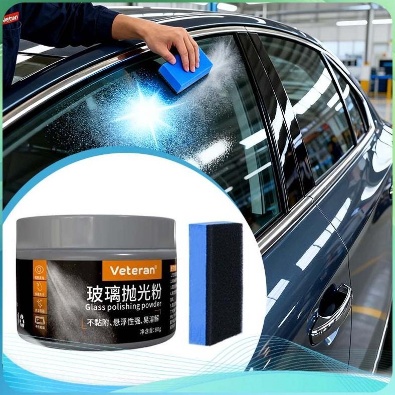 NEW DEALS 80g Penghilang Gores Kaca Mobil Poles Kaca Mobil Baret Goresan Kaca Mobil Cerium Oxide Pen