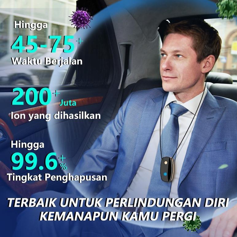 BEST SALE Jamay Air Purifier Personal Ionizer Portable Purifier Kalung Necklace Ion Negatif Personal