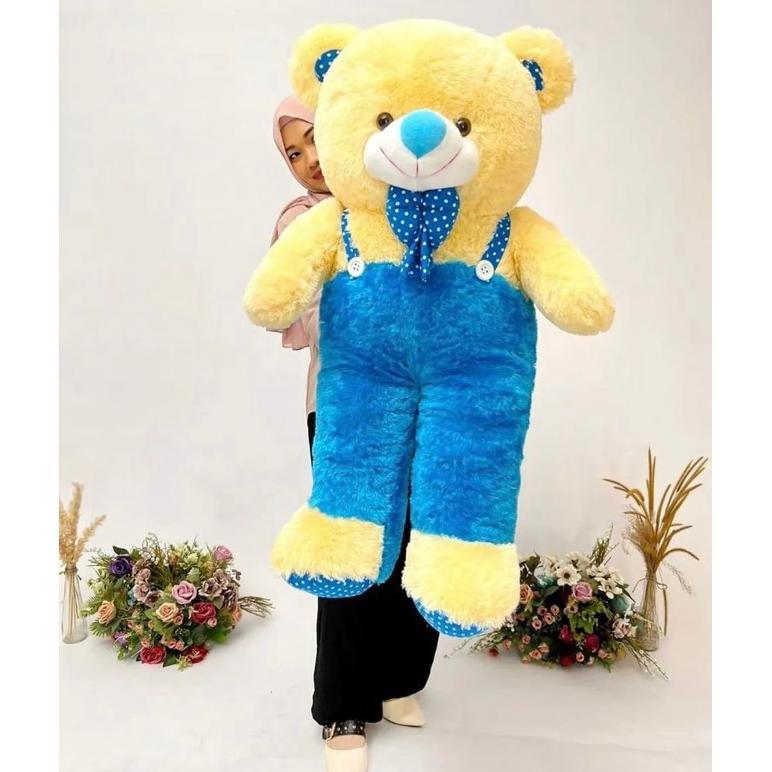 Flash Sale Boneka Beruang Panda Jumbo Besar 1.2 Meter Dan Boba Jumbo Led Lampu Label Sni