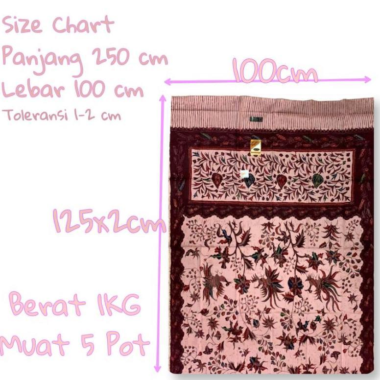 BEST SALE Selendang Pulau Intan Gendong Bayi Kain Batik Motif Bunga Cukin Jarik Tradisional Sewek Pa