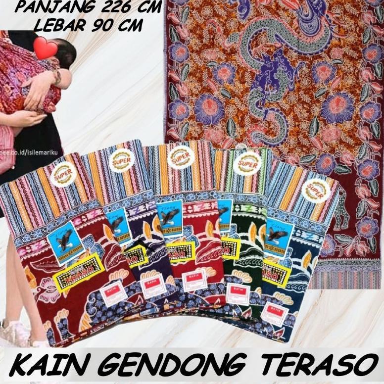NEW Kain Gendongan Bayi 3 METER UKURAN JUMBO / kain embanan bayi  / Cukin / Batik cukin bunga