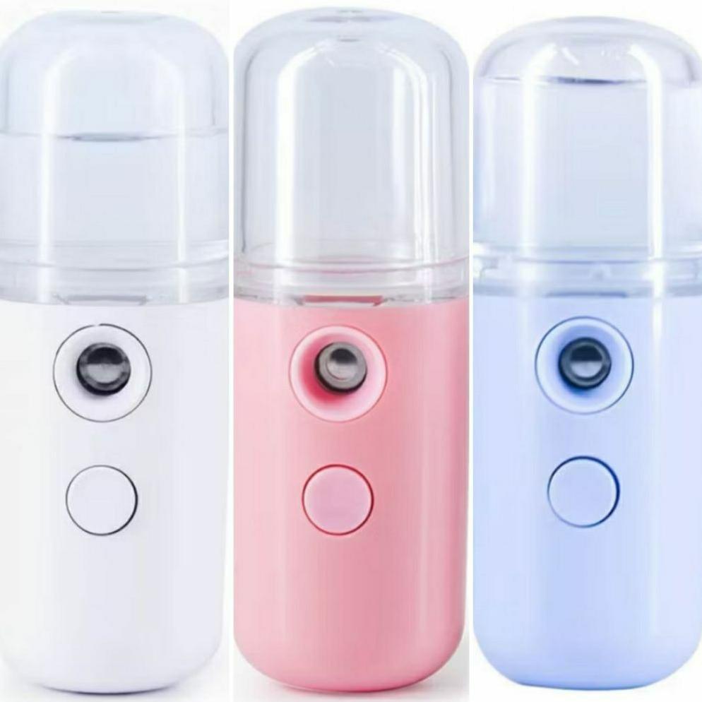 NEW Nano Spray Mini Portable 30ml USB Asli
