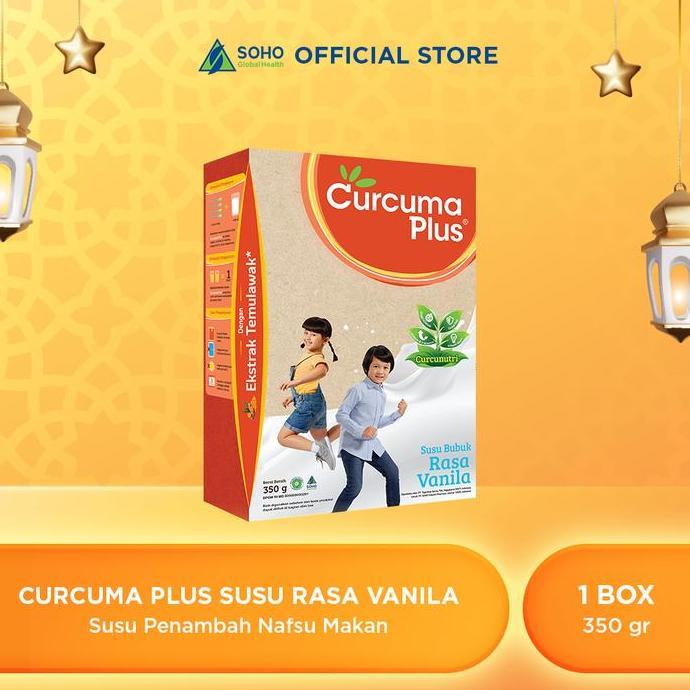 Curcuma Plus Susu Bubuk Anak - Vanilla 350gr
