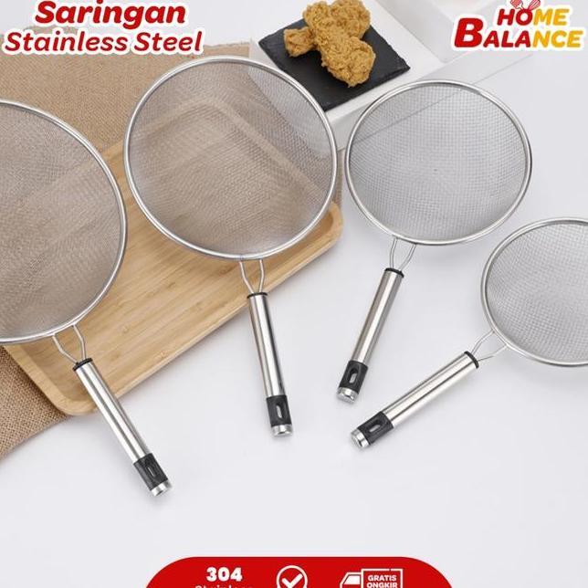Homebalance Saringan Penutup Wajan Stainless Steel Anti Cipratan Minyak Wl1206