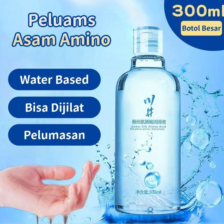 Terlaris Peluams Asam Amino ORI Lubricant Gel Water based Pelicin Miss v Pelumas Wanita Pria