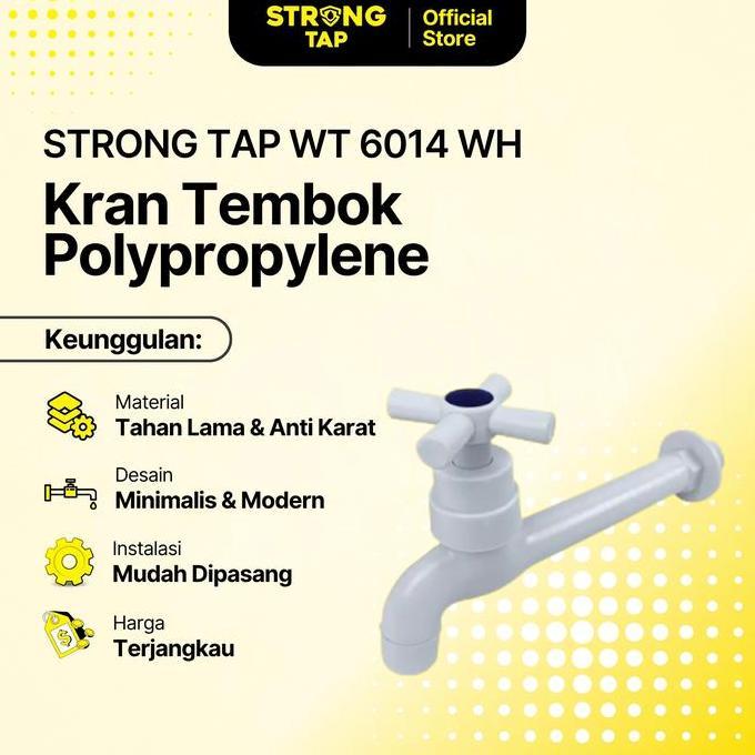 TERLARIS STRONG TAP KERAN AIR TEMBOK KRAN TAMAN KRAN WUDHU MUSHOLA MASJID KERAN RUMAH KRAN MESIN CUC