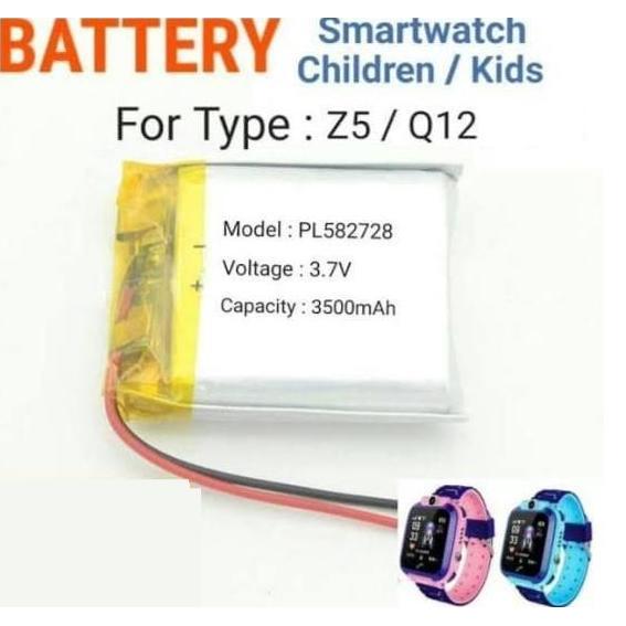 Murah Baterai Batre Jam Tangan Smartwatch Kids Q12 Z5 Battery Universal
