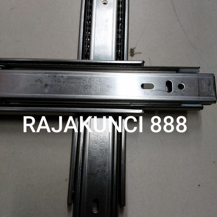 Rel laci STAINLESS STEEL 304 60cm / Rel laci double track 60cm