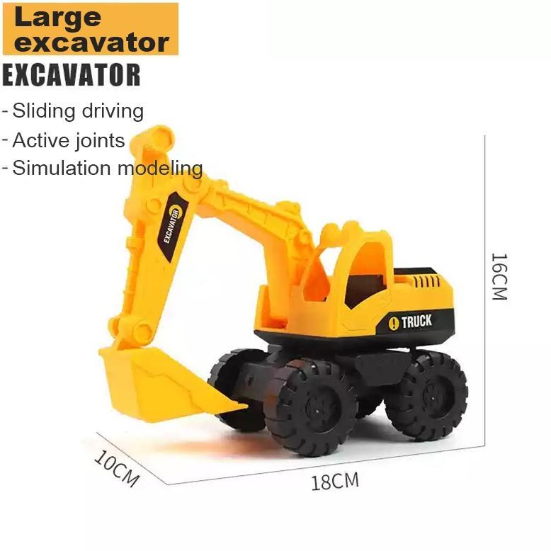 READY STOCK OOKAS Excavator mobil aki anak mainan anak anak mobil mainan hot beko Mainan anak -anak 