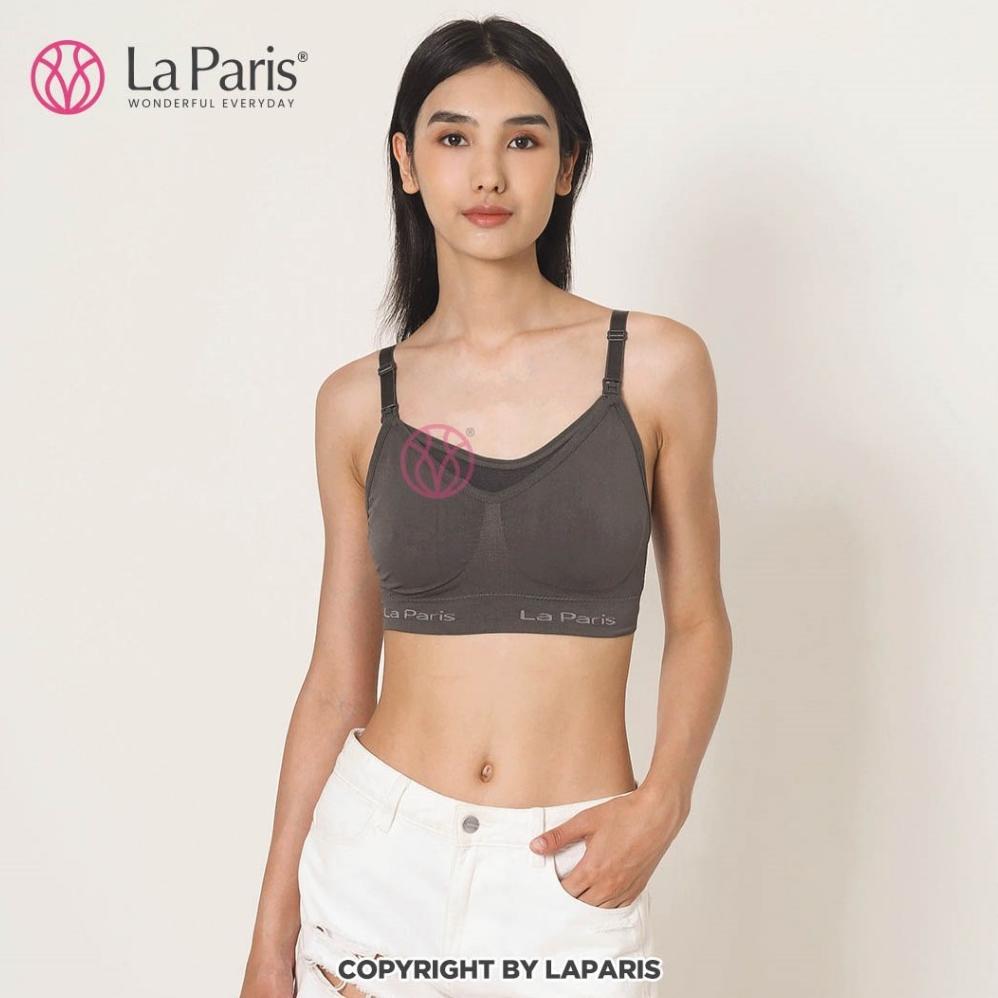 ORIGINAL LA PARIS Bra Menyusui Jumbo Kancing Depan Tanpa Kawat Hamil BH Menyusui Bahan Katun Art 511
