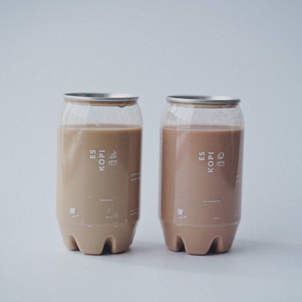 PET JUICE CAN 400 ML ( MINUMAN DINGIN KOPI SUSU JUICE SODA )