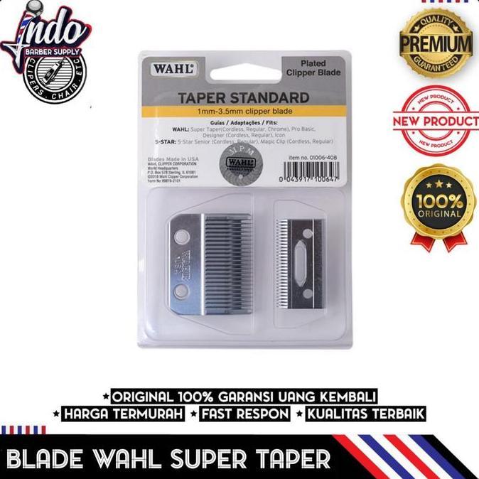 Wahl Pisau Cukur Wahl / wahl 2 hole taper blades super taper Original