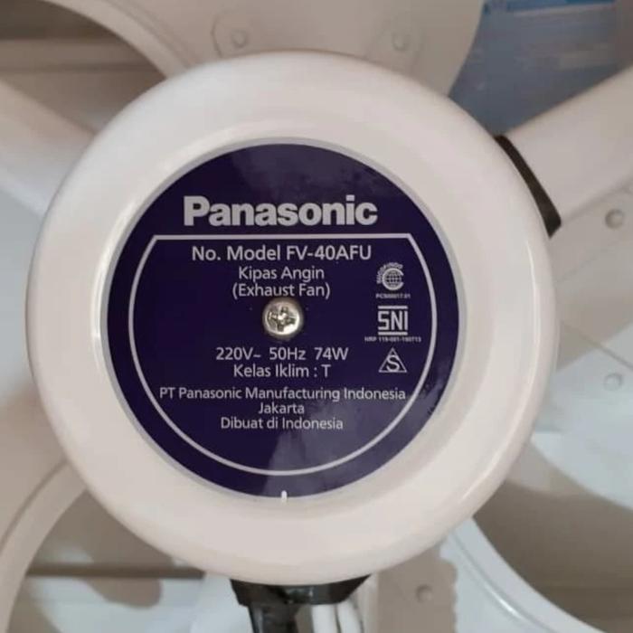 kipas angin Exhaust fan dinding Panasonic FV 40 AFU 16" Panasonic