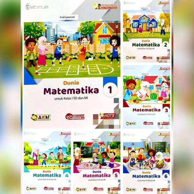 NEW DUNIA MATEMATIKA UNTUK SD KELAS 1-6 MERDEKA PLATINUM ORI