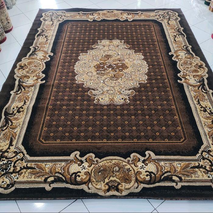 Concord Karpet Lantai Ambal 300x400 Kado Keluarga Jumbo, Tebal, Mewah, Estetik untuk Ruangan Besar A
