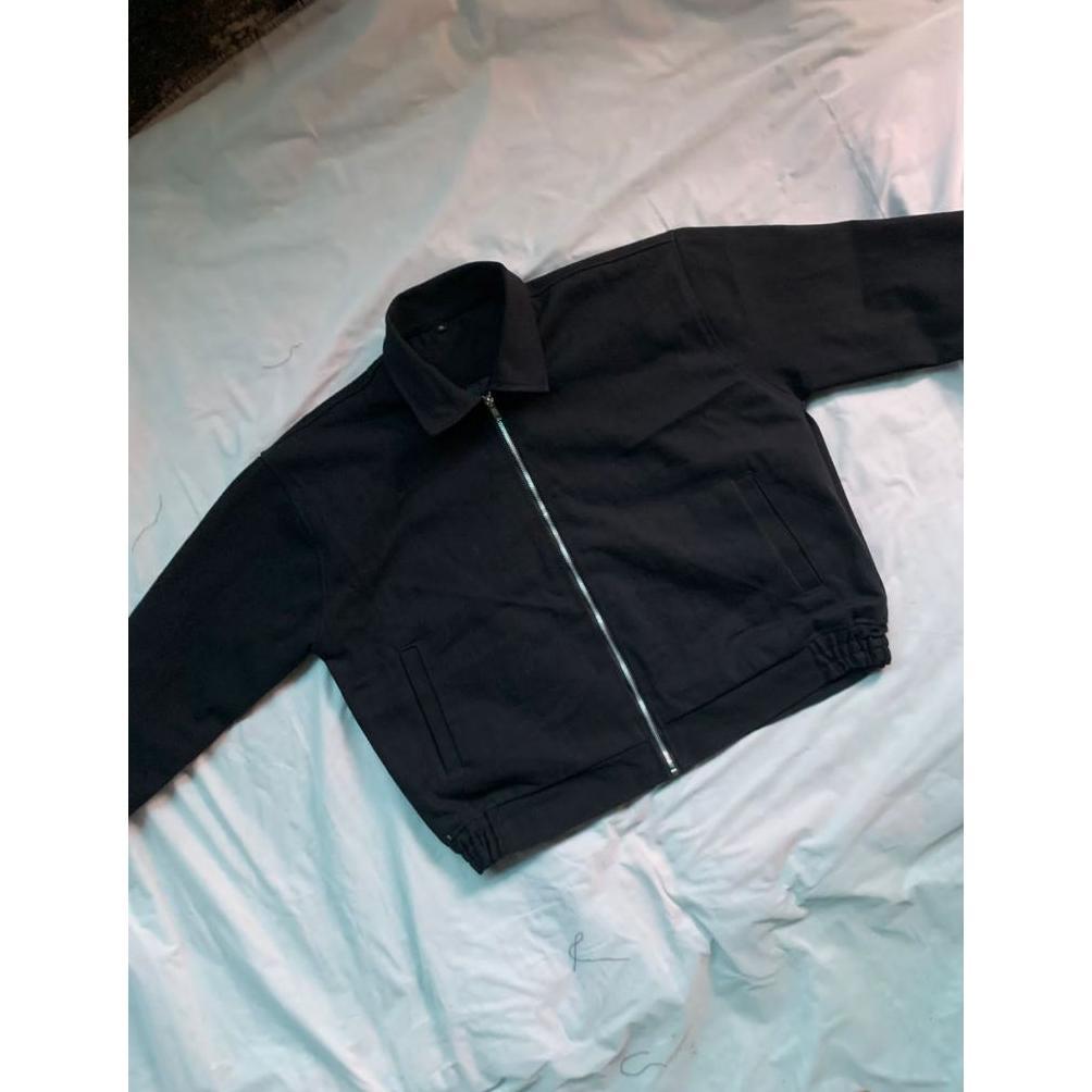 Premium Confucius Boxy Work Jacket Basic Polos Boxy Work Jacket // Jaket Pria