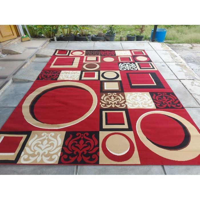 MODERNO Karpet SUPER JUMBO 300x400 cm / Permadani MODERNO 3x4 meter Tanpa Rumbai / Ambal