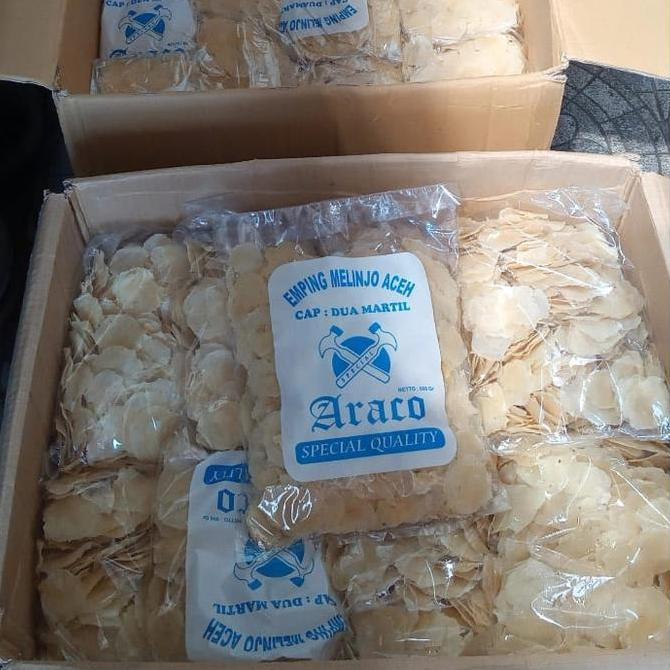 Emping Melinjo Mentah Aceh