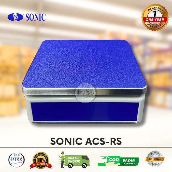 timbangan dapur digital 30kg / timbangan meja 30kg x 1g SONIC ACS-RS
