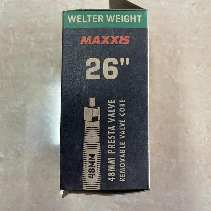 Ban Dalam Maxxis 26 x 1.50 1.75 1.95 2.125 2.20 2.50 FV 48mm inch new