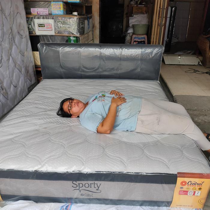 Set Ori Central Sporty Multibed kasur spring bed set sandar X1 awet