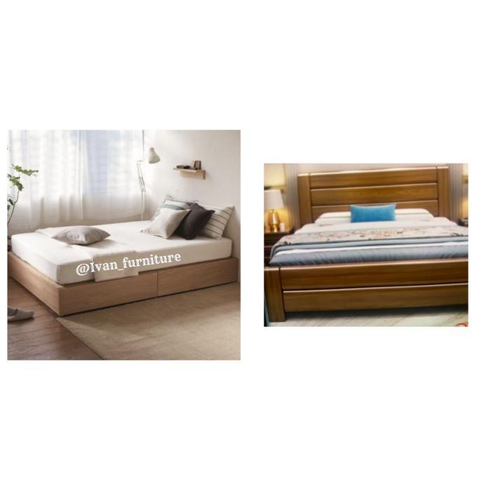 PESANAN CUSTOM DIPAN JATI 100 X 200 LACI 2