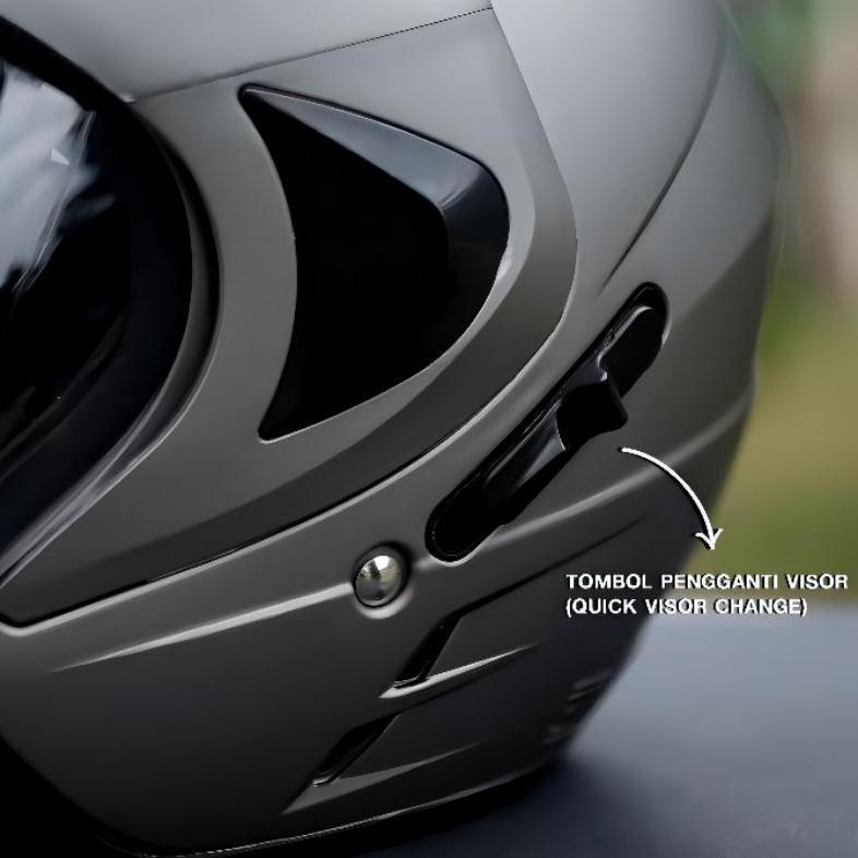 Harga Miring Helm Ink Double Visor Merk Ykt Original Sni - Helm Dewasa Wanita Pria Visor Ganda