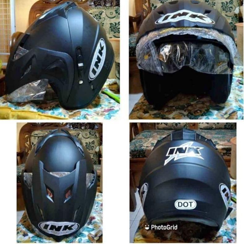 Grade Ori Helm Ink Double Visor Merk Bmt Garansi Termurah Busa Tebal Ber Sni Terlaris