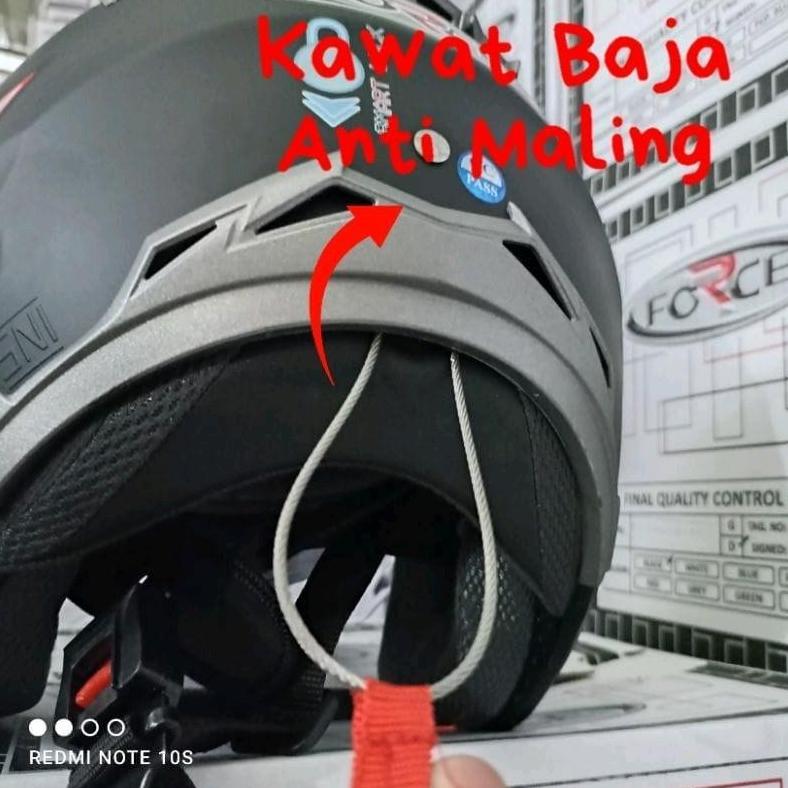 Gratong Helm Force Sni Original Anti Pecah Ada Anti Malingnya Garansi Kaca Motor