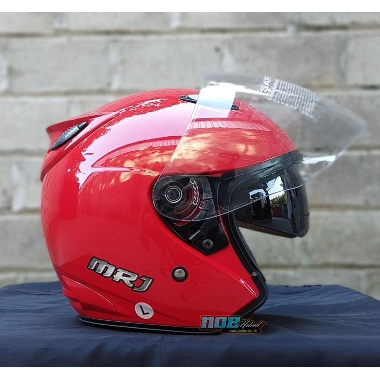 Gratis Ongkir Helm Dewasa Centro Double Visor Merk Mrj Original