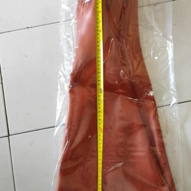 Sarung Tangan Sandblast Karet Orange Blasting Cabinet Kompac Tebal