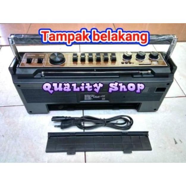 Mini Compo Jadul Sonatec PR 259 Kaset Pita Usb Sd Radio Fm/Am/Sw