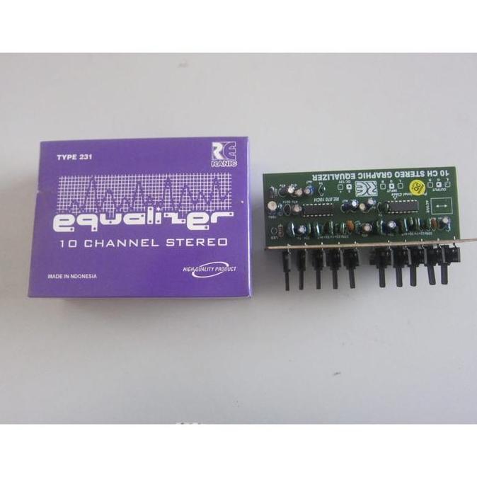 Kit Equalizer 10 Channel Stereo