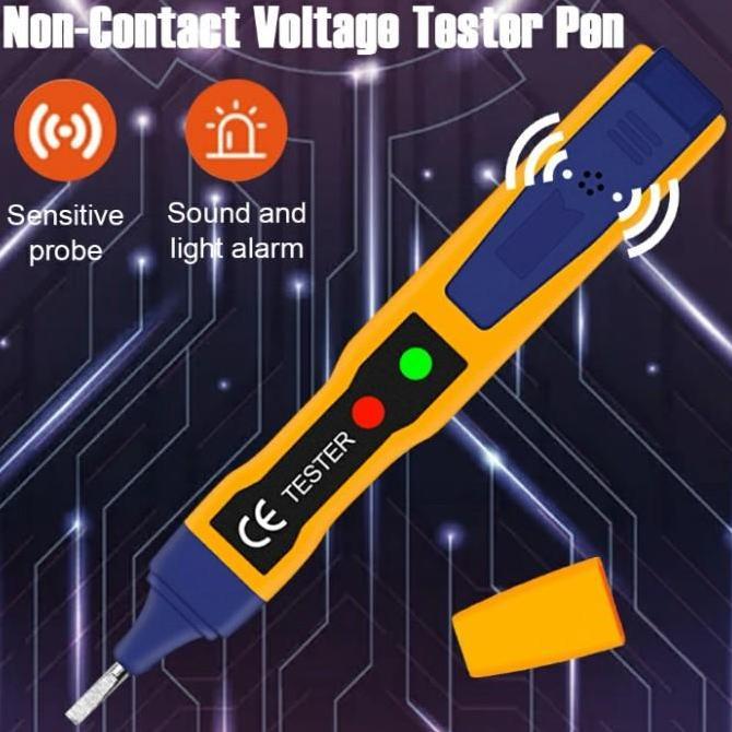 Tespen Listrik Bunyi Cek Kabel Putus/Tes Pen Pendeteksi AC DC Canggih