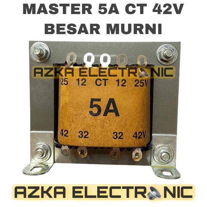 Trafo Travo Master 5A CT 42V Besar Murni