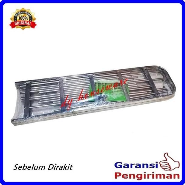 Rak Sepatu Rak Sandal Susun Stainless 5 Susun Full Stainles Kokoh