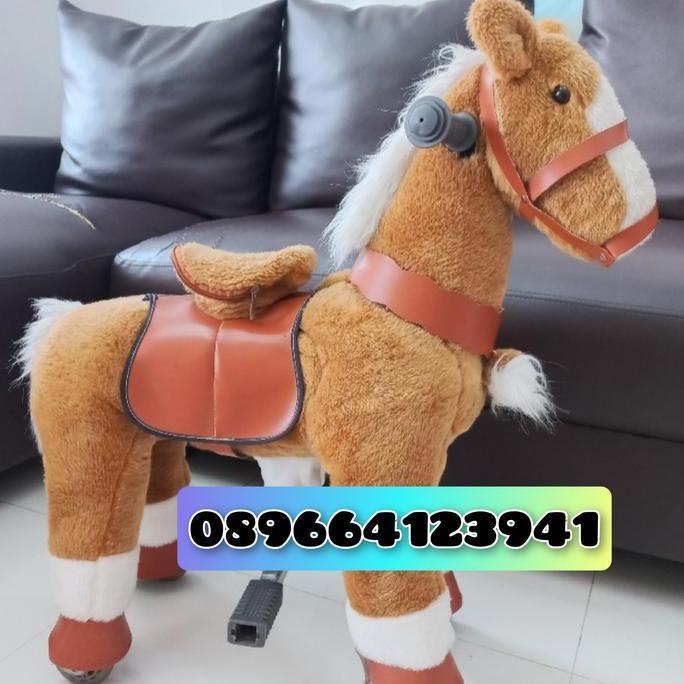 kuda genjot gowes mainan kuda kudaan anak balita