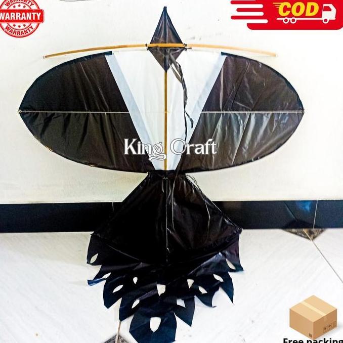 Layangan Gapangan Manukan 80Cm Bonus Sendaren Dijamin Terbang