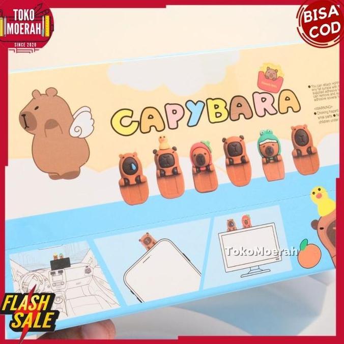 MISTERI BOX HIPPERS CAPYBARA LUCU UNIK MYSTERY BOX TEMPELAN HANDPHONE CAPYBARA IMUT BLIND BOX HIPPER