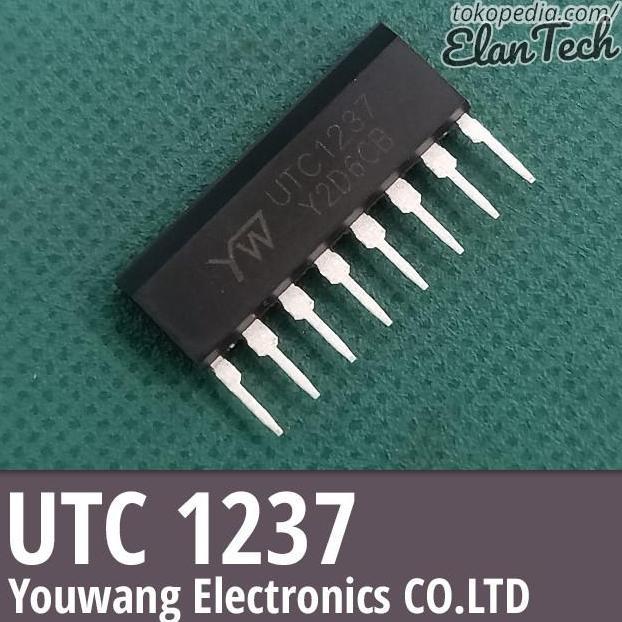 UPC1237 / UTC1237 Stereo Speaker Protector IC YW Original Elantech