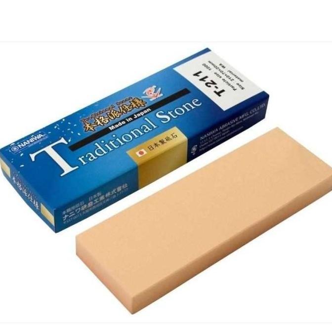 Whetstone/Batu Asah - Naniwa Traditional Stone T-215 Grit 1500