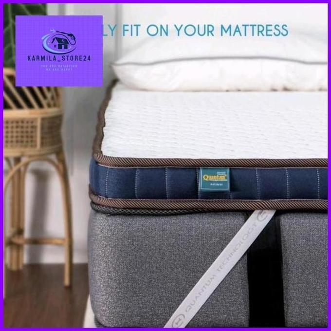 Quantum Latex Topper 120x200 cm Mattress Topper Kasur in the Box
