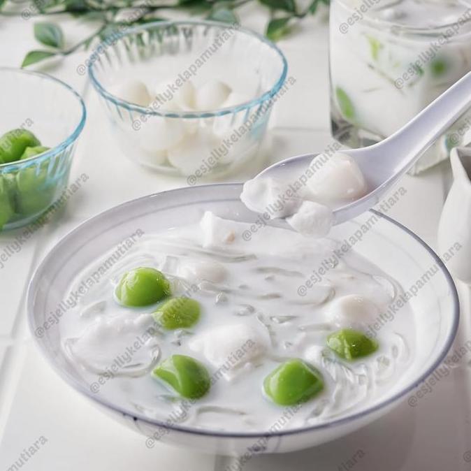 Es Jelly Kelapa Mutiara/Es Jelly Coconut/Dessert Es Jelly Kelapa