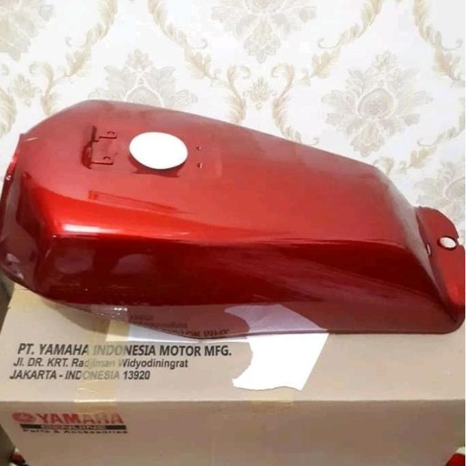 TANGKI BENSIN RX KING MERAH MARON TANGKI RX KING MERAH MARON ORI YMHA