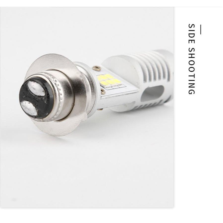 Bergaransi Seametal Lampu Led Motor Super Terang H6 M5 P15D Bohlam Lampu Depan Sepeda Motor Led Canb