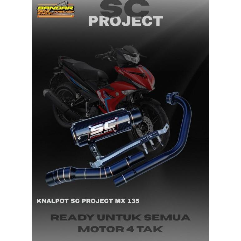 Unik Knalpot Racing Sc Project 135 Old Mx 135 New Dan Masih Banyak Lagi. | Knalpot Sc Project Jupite