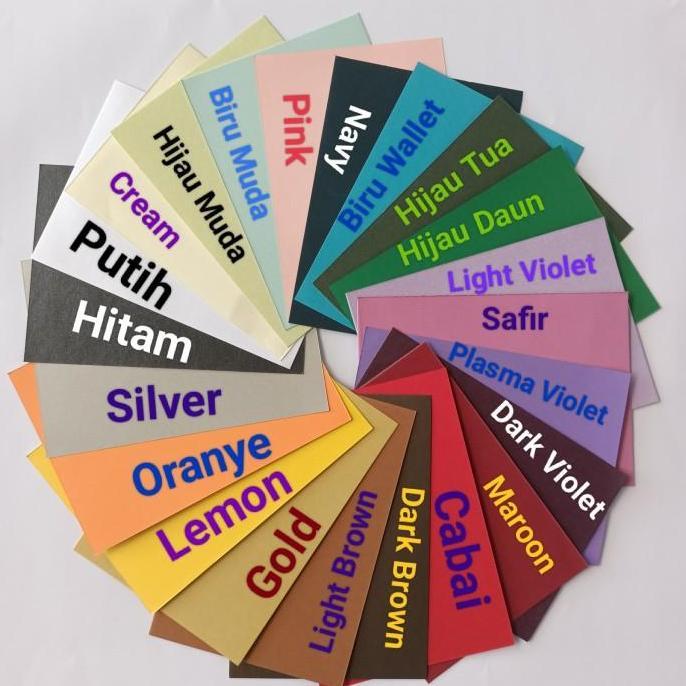 Kertas jasmine warna tua