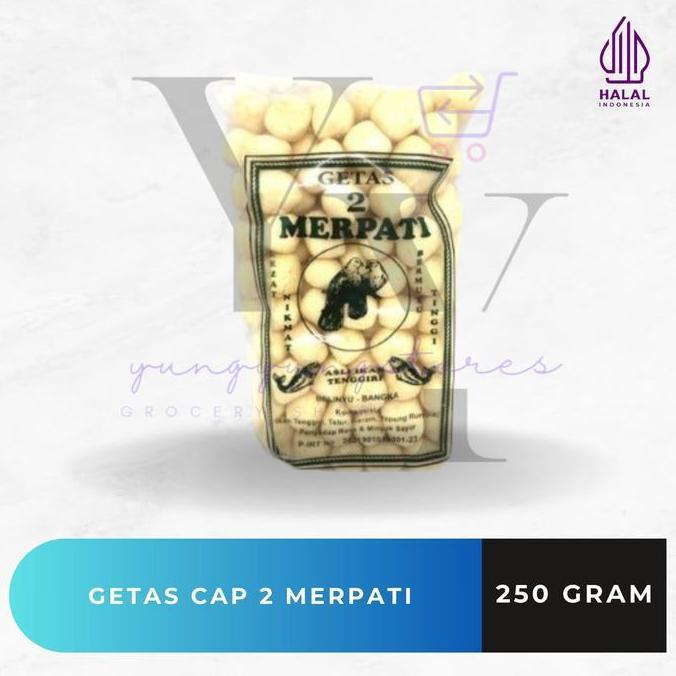 Getas Ikan Cap 2 Merpati Bangka Belinyu 250 gram