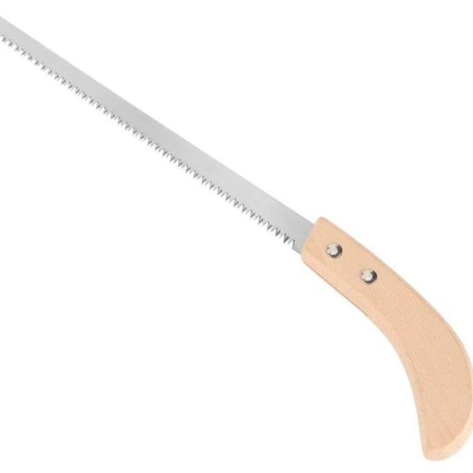 MALUKSHURE 33.5cm Gergaji Ryuga Bonsai Gergaji Pruning Bonsai Gergaji Tangan Serbaguna Prunning Saw 