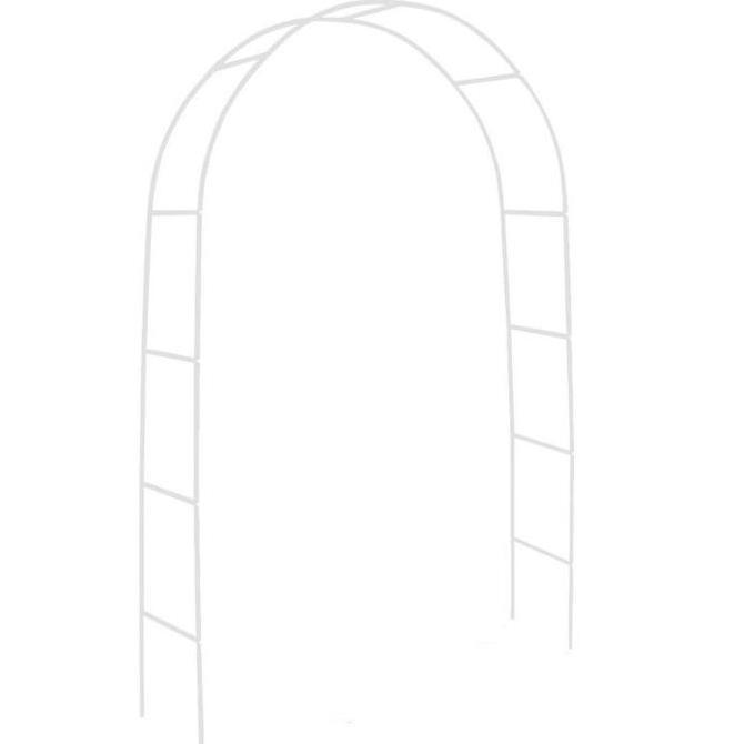 BRAVECOU 2.4m X 1.4m Besi Lengkung Dekorasi Lingkar Pergola Dekorasi 2leyer Lingkar Besi Dekorasi